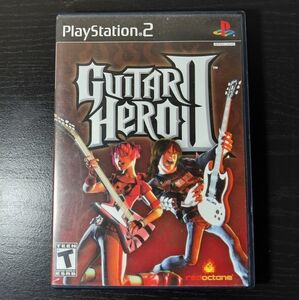 Playstation 2 Guitar Hero II Game With Manual And Case.